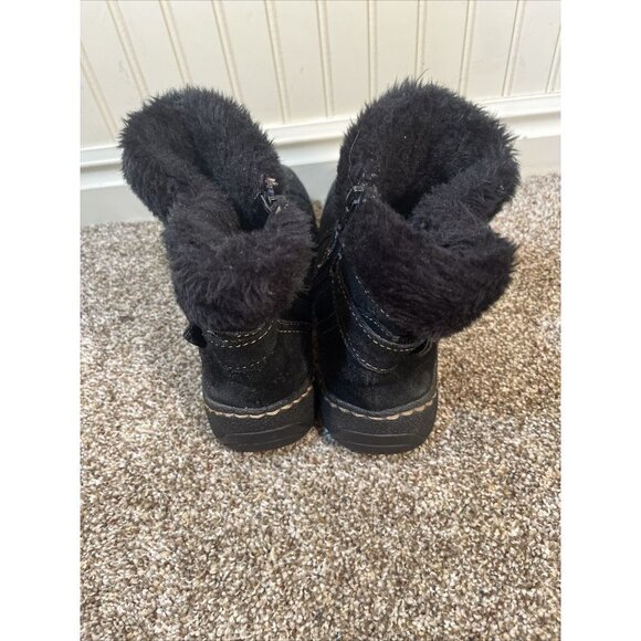 Baretraps Eryn Womens Size 6 Black Regular Suede Winter Boots - Picture 12 of 12